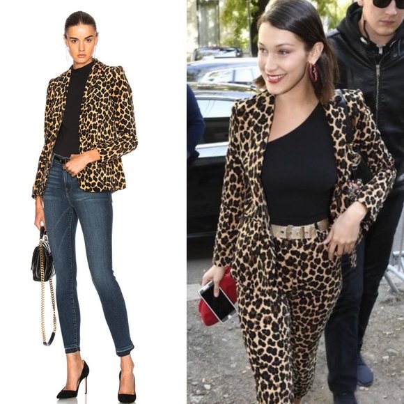 Frame Denim Jackets & Blazers - Frame Cheetah Print Blazer